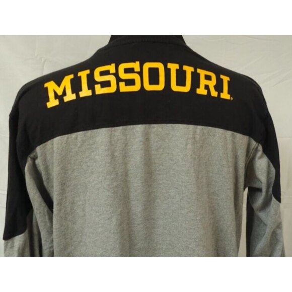 Pressbox Mens NCAA Missouri Mizzou Tigers Football Medium Long Sleeve T-Shirt - Picture 6 of 11